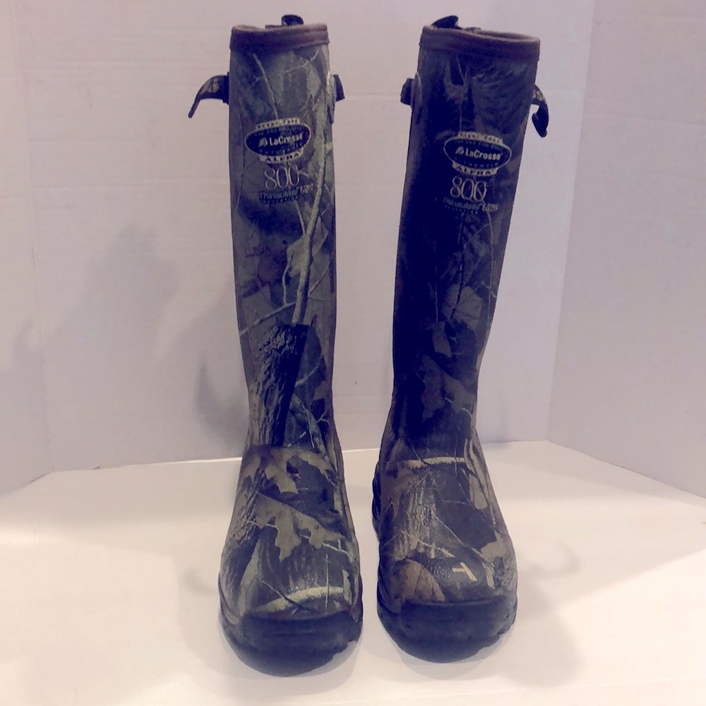 La cross  Alpha thermal boots, brown/black no box lightly worn great condition